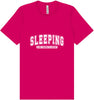 Sleeping is My Favorite Sport Adult Bella Canvas Shirt