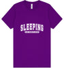 Sleeping is My Favorite Sport Adult Bella Canvas Shirt