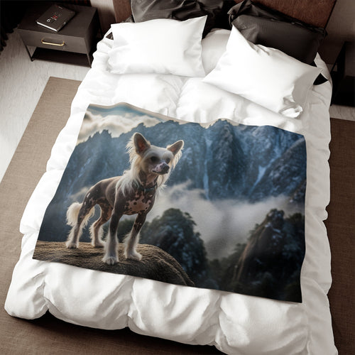 Chinese Crested Dog Blanket