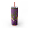 Skinny Tumbler with Straw – 20 oz Stainless Steel Cup
