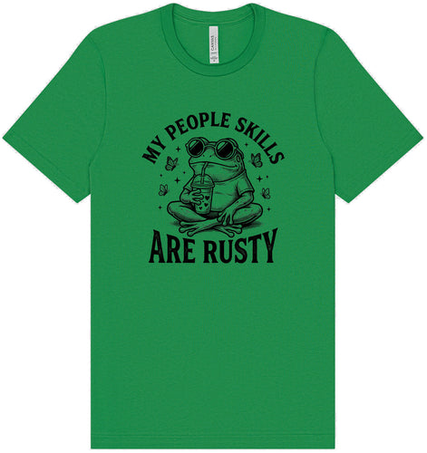 People Skills are Rusty Adult Bella Canvas Shirt