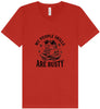 People Skills are Rusty Unisex V-Neck Shirt