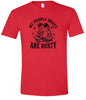 People Skills are Rusty Adult Gildan Soft Shirt