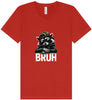 Bruh Raccoon Unisex V-Neck Shirt