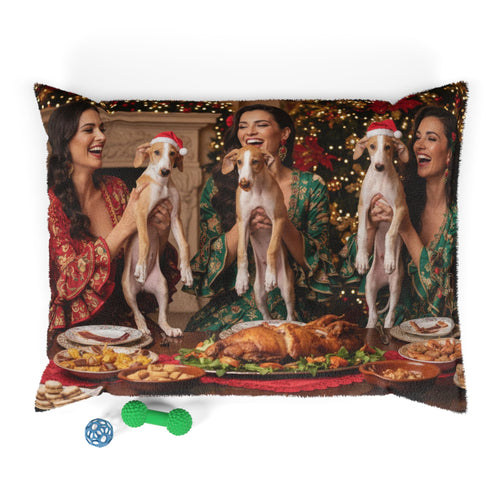 Spanish Holiday Feast Pet Bed