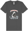 Stay Positive Shark  Unisex V-Neck Shirt