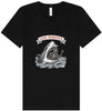 Stay Positive Shark  Unisex V-Neck Shirt