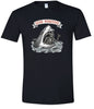 Stay Positive Shark  Adult Gildan Soft Shirt