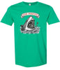 Stay Positive Shark  Adult Gildan Soft Shirt