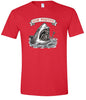 Stay Positive Shark  Adult Gildan Soft Shirt