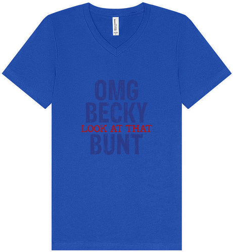 OMG Becky, Look at that Bunt Unisex V-Neck Shirt