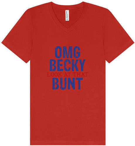 OMG Becky, Look at that Bunt Unisex V-Neck Shirt