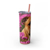 Skinny Tumbler with Straw – 20 oz Stainless Steel Cup