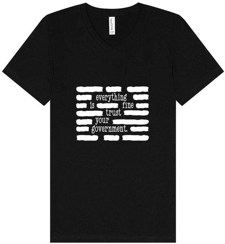Trust Your Government Unisex V-Neck Shirt