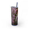 Skinny Tumbler with Straw – 20 oz Stainless Steel Cup