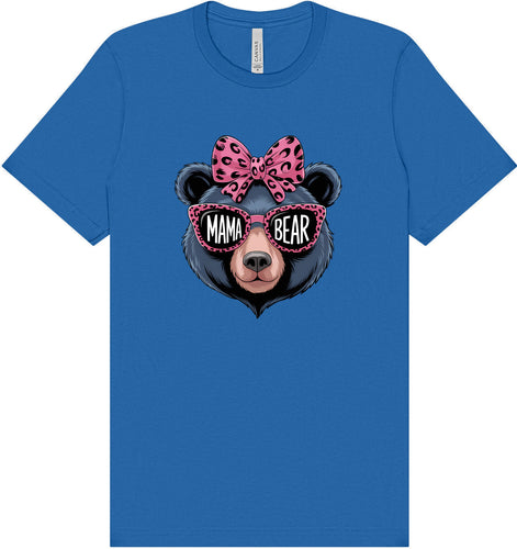 Stylish Mama Bear Adult Bella Canvas Shirt