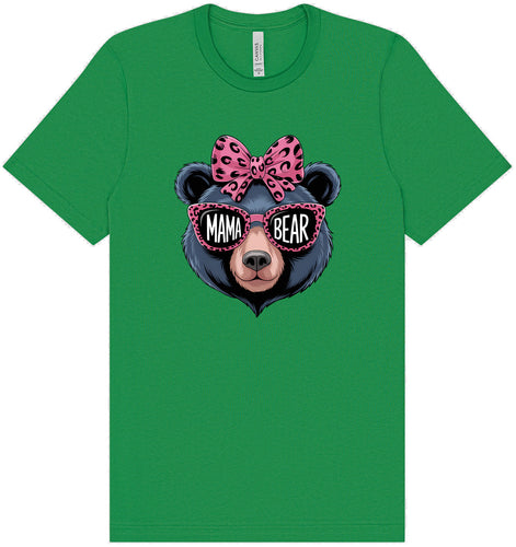 Stylish Mama Bear Adult Bella Canvas Shirt