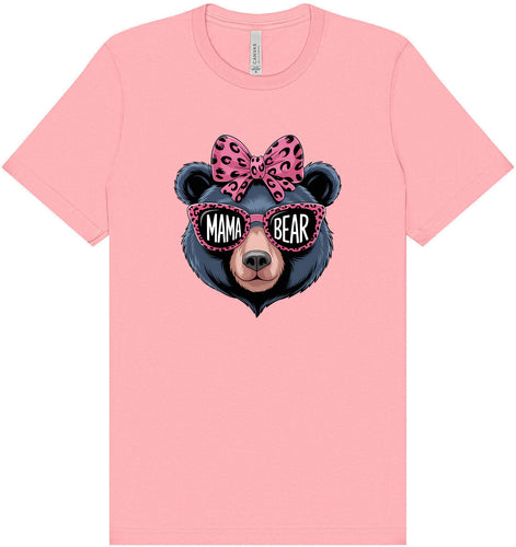 Stylish Mama Bear Adult Bella Canvas Shirt