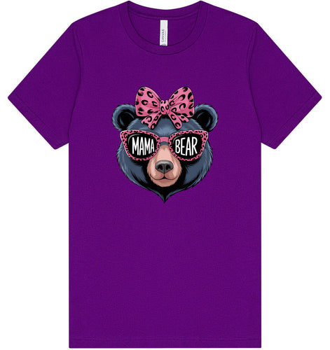 Stylish Mama Bear Adult Bella Canvas Shirt