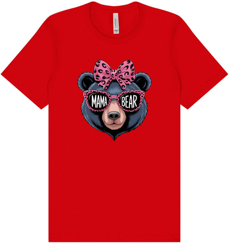 Stylish Mama Bear Adult Bella Canvas Shirt