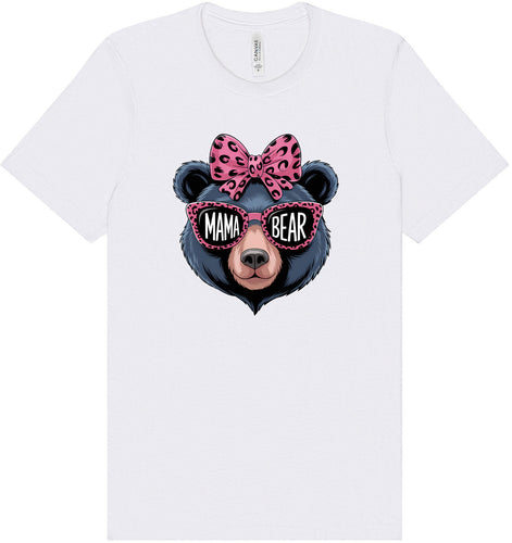 Stylish Mama Bear Adult Bella Canvas Shirt