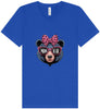 Stylish Mama Bear Unisex V-Neck Shirt
