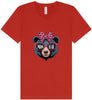 Stylish Mama Bear Unisex V-Neck Shirt