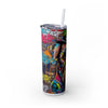Skinny Tumbler with Straw – 20 oz Stainless Steel Cup