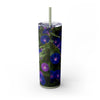 Skinny Tumbler with Straw – 20 oz Stainless Steel Cup