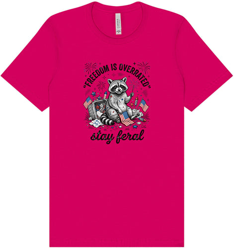 Freedom is Overrated Adult Bella Canvas Shirt