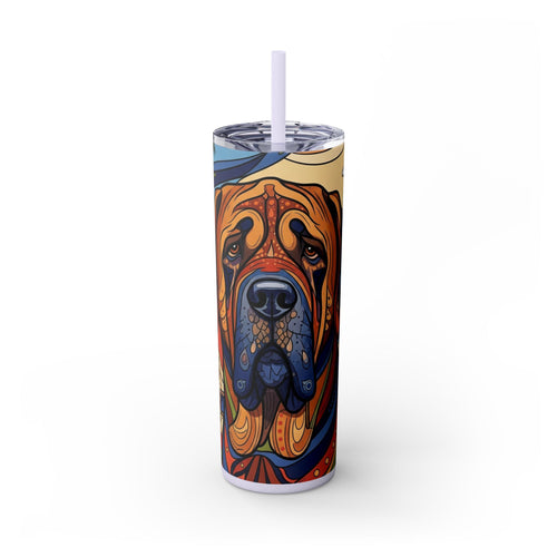 Skinny Tumbler with Straw – 20 oz Stainless Steel Cup