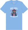 Chill the Fourth Out Adult Bella Canvas Shirt