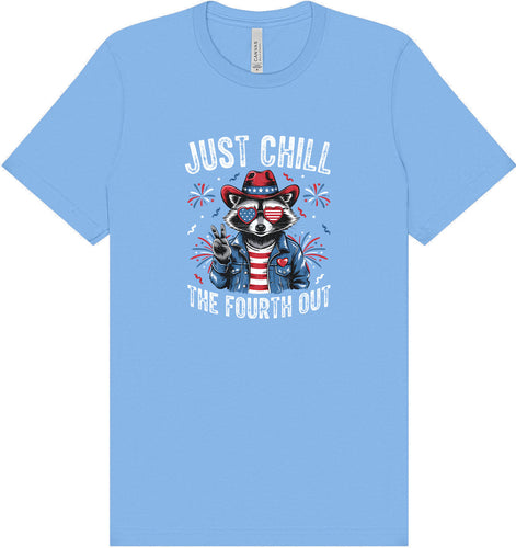 Chill the Fourth Out Adult Bella Canvas Shirt