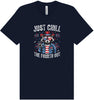 Chill the Fourth Out Adult Bella Canvas Shirt
