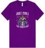 Chill the Fourth Out Adult Bella Canvas Shirt
