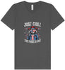 Chill the Fourth Out Unisex V-Neck Shirt
