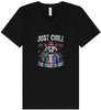 Chill the Fourth Out Unisex V-Neck Shirt