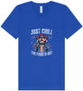 Chill the Fourth Out Unisex V-Neck Shirt
