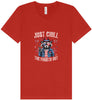 Chill the Fourth Out Unisex V-Neck Shirt