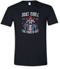 Chill the Fourth Out Adult Gildan Soft Shirt