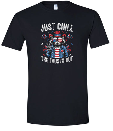 Chill the Fourth Out Children's Gildan Soft Shirt