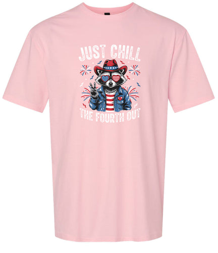 Chill the Fourth Out Children's Gildan Soft Shirt