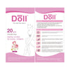 Non-woven depilatory wax paper