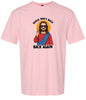 Jesus is Back, Back Again Adult Gildan Soft Shirt