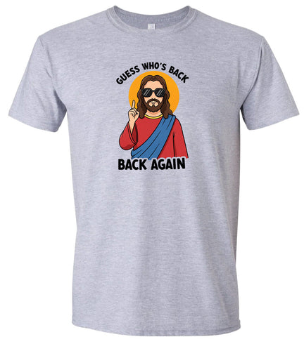 Jesus is Back, Back Again Children's Gildan Soft Shirt