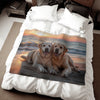 Sweatshirt Blanket – Plush Fleece Throw, 2 Size Options