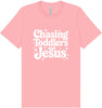 Chasing Toddlers and Jesus Adult Bella Canvas Shirt