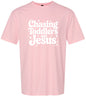 Chasing Toddlers and Jesus Adult Gildan Soft Shirt