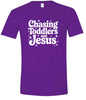 Chasing Toddlers and Jesus Adult Gildan Soft Shirt