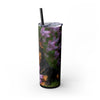 Skinny Tumbler with Straw – 20 oz Stainless Steel Cup